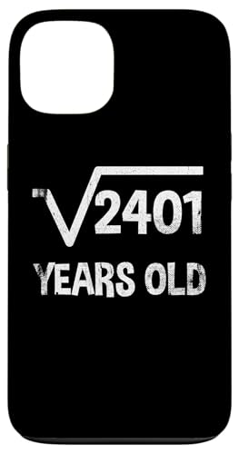 Quadratische Wurzel von 2401 - 49. Geburtstag Mathematik 49 Jahre alt lustig Hülle für iPhone 13 Quadratische Wurzel von 2401 - 49. Geburtstag Mathematik 49 Jahre alt lustig Hülle für iPhone 13 von Funny Tee Shirts For Math Genius Students Teachers