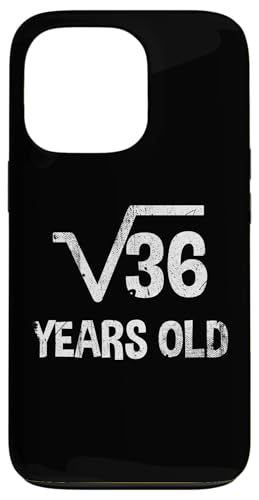 Quadratische Wurzel von 36 - 6. Geburtstag Mathematik 6 Jahre alt niedlich Hülle für iPhone 13 Pro Quadratische Wurzel von 36 - 6. Geburtstag Mathematik 6 Jahre alt niedlich Hülle für iPhone 13 Pro von Funny Tee Shirts For Math Genius Students Teachers