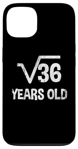 Quadratische Wurzel von 36 - 6. Geburtstag Mathematik 6 Jahre alt niedlich Hülle für iPhone 13 Quadratische Wurzel von 36 - 6. Geburtstag Mathematik 6 Jahre alt niedlich Hülle für iPhone 13 von Funny Tee Shirts For Math Genius Students Teachers
