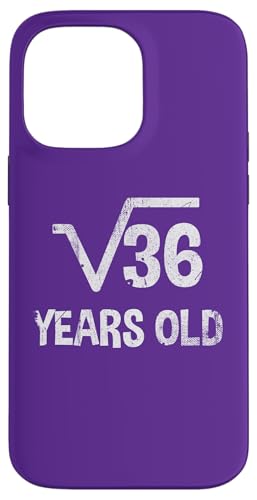 Quadratische Wurzel von 36 - 6. Geburtstag Mathematik 6 Jahre alt niedlich Hülle für iPhone 14 Pro Max Quadratische Wurzel von 36 - 6. Geburtstag Mathematik 6 Jahre alt niedlich Hülle für iPhone 14 Pro Max von Funny Tee Shirts For Math Genius Students Teachers