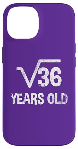 Quadratische Wurzel von 36 - 6. Geburtstag Mathematik 6 Jahre alt niedlich Hülle für iPhone 14 von Funny Tee Shirts For Math Genius Students Teachers