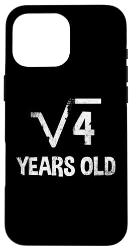 Quadratische Wurzel von 4 - 2. Geburtstag Mathematik 2 Jahre alt lustig Hülle für iPhone 16 Pro Max Quadratische Wurzel von 4 - 2. Geburtstag Mathematik 2 Jahre alt lustig Hülle für iPhone 16 Pro Max von Funny Tee Shirts For Math Genius Students Teachers