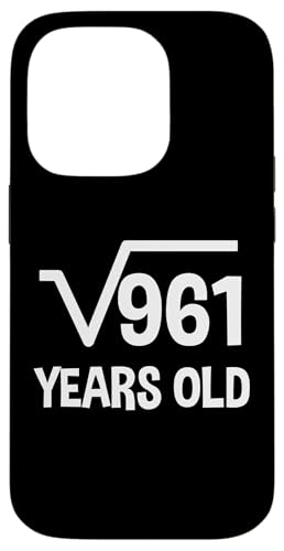 Quadratische Wurzel von 961 - 31. Geburtstag Mathematik 31 Jahre alt lustig Hülle für iPhone 14 Pro Quadratische Wurzel von 961 - 31. Geburtstag Mathematik 31 Jahre alt lustig Hülle für iPhone 14 Pro von Funny Tee Shirts For Math Genius Students Teachers