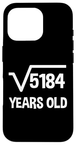 Quadratwurzel von 5184 - 72. Geburtstag Mathematik 72 Jahre alt lustig Hülle für iPhone 16 Pro Quadratwurzel von 5184 - 72. Geburtstag Mathematik 72 Jahre alt lustig Hülle für iPhone 16 Pro von Funny Tee Shirts For Math Genius Students Teachers