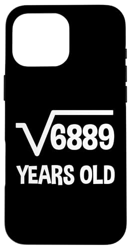 Quadratwurzel von 6889 - 83. Geburtstag Mathematik 83 Jahre alt lustig Hülle für iPhone 16 Pro Max Quadratwurzel von 6889 - 83. Geburtstag Mathematik 83 Jahre alt lustig Hülle für iPhone 16 Pro Max von Funny Tee Shirts For Math Genius Students Teachers