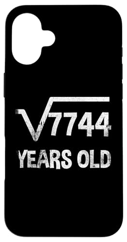 Quadratwurzel von 7744 - 88 Geburtstag Mathematik 88 Jahre alt lustig Hülle für iPhone 16 Plus Quadratwurzel von 7744 - 88 Geburtstag Mathematik 88 Jahre alt lustig Hülle für iPhone 16 Plus von Funny Tee Shirts For Math Genius Students Teachers