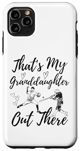 Das ist meine Enkelin da draußen Baseball Oma Opa Hülle für iPhone 11 Pro Max Das ist meine Enkelin da draußen Baseball Oma Opa Hülle für iPhone 11 Pro Max von Funny That's My Granddaughter Out There Baseball