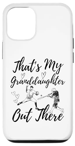 Das ist meine Enkelin da draußen Baseball Oma Opa Hülle für iPhone 12/12 Pro Das ist meine Enkelin da draußen Baseball Oma Opa Hülle für iPhone 12/12 Pro von Funny That's My Granddaughter Out There Baseball