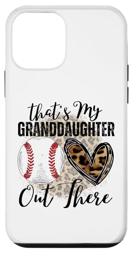 Das ist meine Enkelin da draußen Baseball Oma Opa Hülle für iPhone 12 mini von Funny That's My Granddaughter Out There Baseball