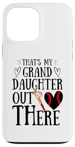 Das ist meine Enkelin da draußen Baseball Oma Opa Hülle für iPhone 13 Pro Max Das ist meine Enkelin da draußen Baseball Oma Opa Hülle für iPhone 13 Pro Max von Funny That's My Granddaughter Out There Baseball