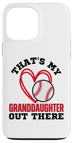 Das ist meine Enkelin da draußen Baseball Oma Opa Hülle für iPhone 13 Pro Max Das ist meine Enkelin da draußen Baseball Oma Opa Hülle für iPhone 13 Pro Max von Funny That's My Granddaughter Out There Baseball