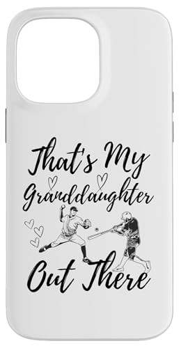 Das ist meine Enkelin da draußen Baseball Oma Opa Hülle für iPhone 14 Pro Max Das ist meine Enkelin da draußen Baseball Oma Opa Hülle für iPhone 14 Pro Max von Funny That's My Granddaughter Out There Baseball