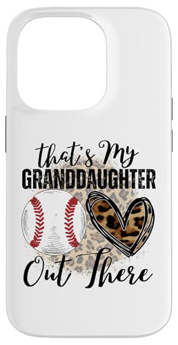Das ist meine Enkelin da draußen Baseball Oma Opa Hülle für iPhone 14 Pro Das ist meine Enkelin da draußen Baseball Oma Opa Hülle für iPhone 14 Pro von Funny That's My Granddaughter Out There Baseball