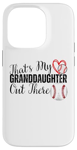 Das ist meine Enkelin da draußen Baseball Oma Opa Hülle für iPhone 14 Pro Das ist meine Enkelin da draußen Baseball Oma Opa Hülle für iPhone 14 Pro von Funny That's My Granddaughter Out There Baseball