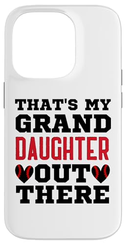 Das ist meine Enkelin da draußen Baseball Oma Opa Hülle für iPhone 14 Pro Das ist meine Enkelin da draußen Baseball Oma Opa Hülle für iPhone 14 Pro von Funny That's My Granddaughter Out There Baseball
