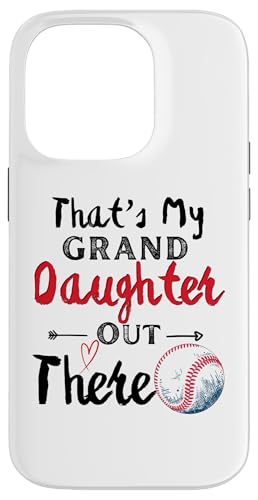 Das ist meine Enkelin da draußen Baseball Oma Opa Hülle für iPhone 14 Pro Das ist meine Enkelin da draußen Baseball Oma Opa Hülle für iPhone 14 Pro von Funny That's My Granddaughter Out There Baseball