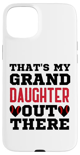 Das ist meine Enkelin da draußen Baseball Oma Opa Hülle für iPhone 15 Plus Das ist meine Enkelin da draußen Baseball Oma Opa Hülle für iPhone 15 Plus von Funny That's My Granddaughter Out There Baseball