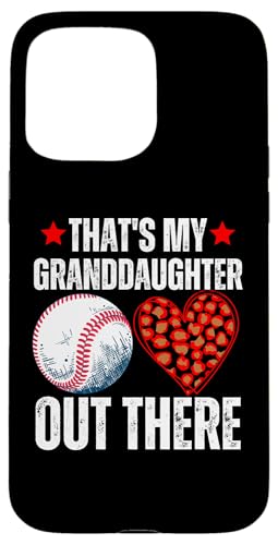 Das ist meine Enkelin da draußen Baseball Oma Opa Hülle für iPhone 15 Pro Max Das ist meine Enkelin da draußen Baseball Oma Opa Hülle für iPhone 15 Pro Max von Funny That's My Granddaughter Out There Baseball