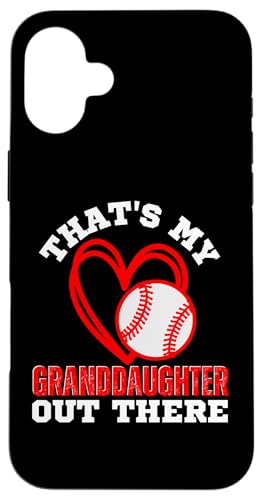 Das ist meine Enkelin da draußen Baseball Oma Opa Hülle für iPhone 16 Plus Das ist meine Enkelin da draußen Baseball Oma Opa Hülle für iPhone 16 Plus von Funny That's My Granddaughter Out There Baseball
