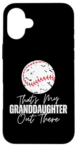 Das ist meine Enkelin da draußen Baseball Oma Opa Hülle für iPhone 16 Plus Das ist meine Enkelin da draußen Baseball Oma Opa Hülle für iPhone 16 Plus von Funny That's My Granddaughter Out There Baseball