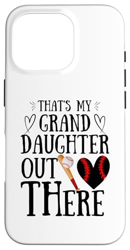 Das ist meine Enkelin da draußen Baseball Oma Opa Hülle für iPhone 16 Pro Das ist meine Enkelin da draußen Baseball Oma Opa Hülle für iPhone 16 Pro von Funny That's My Granddaughter Out There Baseball