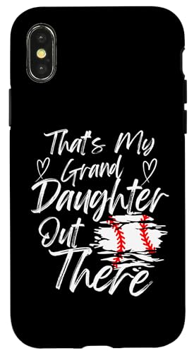 Das ist meine Enkelin da draußen Baseball Oma Opa Hülle für iPhone X/XS Das ist meine Enkelin da draußen Baseball Oma Opa Hülle für iPhone X/XS von Funny That's My Granddaughter Out There Baseball