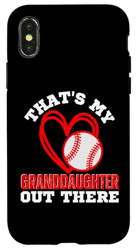 Das ist meine Enkelin da draußen Baseball Oma Opa Hülle für iPhone X/XS Das ist meine Enkelin da draußen Baseball Oma Opa Hülle für iPhone X/XS von Funny That's My Granddaughter Out There Baseball