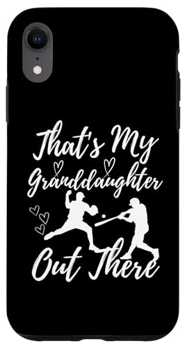 Das ist meine Enkelin da draußen Baseball Oma Opa Hülle für iPhone XR Das ist meine Enkelin da draußen Baseball Oma Opa Hülle für iPhone XR von Funny That's My Granddaughter Out There Baseball
