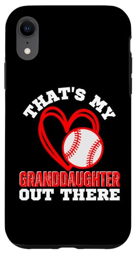 Das ist meine Enkelin da draußen Baseball Oma Opa Hülle für iPhone XR Das ist meine Enkelin da draußen Baseball Oma Opa Hülle für iPhone XR von Funny That's My Granddaughter Out There Baseball