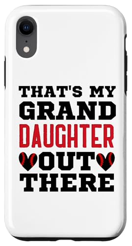 Das ist meine Enkelin da draußen Baseball Oma Opa Hülle für iPhone XR Das ist meine Enkelin da draußen Baseball Oma Opa Hülle für iPhone XR von Funny That's My Granddaughter Out There Baseball