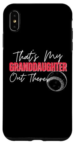 Das ist meine Enkelin da draußen Baseball Oma Opa Hülle für iPhone XS Max Das ist meine Enkelin da draußen Baseball Oma Opa Hülle für iPhone XS Max von Funny That's My Granddaughter Out There Baseball