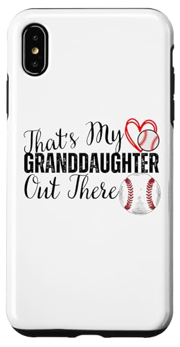 Das ist meine Enkelin da draußen Baseball Oma Opa Hülle für iPhone XS Max Das ist meine Enkelin da draußen Baseball Oma Opa Hülle für iPhone XS Max von Funny That's My Granddaughter Out There Baseball