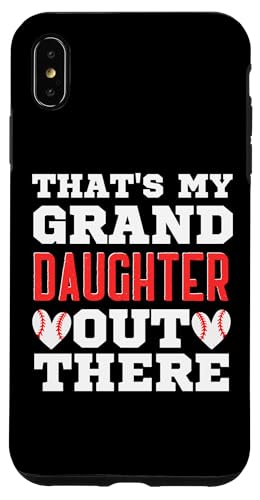 Das ist meine Enkelin da draußen Baseball Oma Opa Hülle für iPhone XS Max Das ist meine Enkelin da draußen Baseball Oma Opa Hülle für iPhone XS Max von Funny That's My Granddaughter Out There Baseball