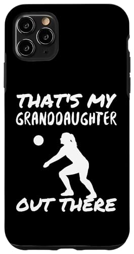 Das ist meine Enkelin da draußen Volleyball Oma Opa Hülle für iPhone 11 Pro Max Das ist meine Enkelin da draußen Volleyball Oma Opa Hülle für iPhone 11 Pro Max von Funny That's My Granddaughter Out There Volleyball