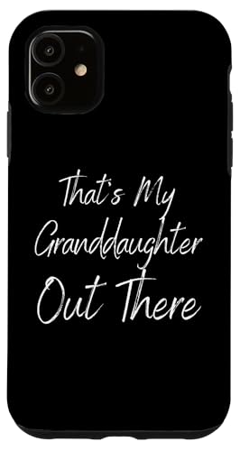 Das ist meine Enkelin da draußen Volleyball Oma Opa Hülle für iPhone 11 Das ist meine Enkelin da draußen Volleyball Oma Opa Hülle für iPhone 11 von Funny That's My Granddaughter Out There Volleyball