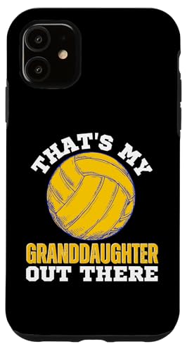 Das ist meine Enkelin da draußen Volleyball Oma Opa Hülle für iPhone 11 Das ist meine Enkelin da draußen Volleyball Oma Opa Hülle für iPhone 11 von Funny That's My Granddaughter Out There Volleyball