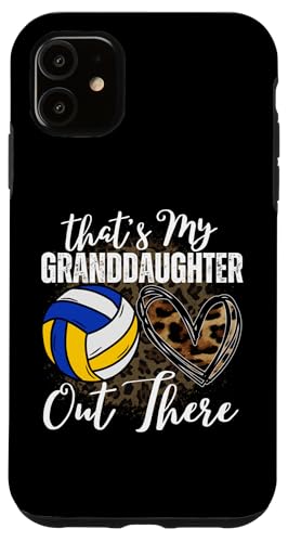 Das ist meine Enkelin da draußen Volleyball Oma Opa Hülle für iPhone 11 Das ist meine Enkelin da draußen Volleyball Oma Opa Hülle für iPhone 11 von Funny That's My Granddaughter Out There Volleyball