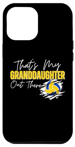 Das ist meine Enkelin da draußen Volleyball Oma Opa Hülle für iPhone 12 Pro Max Das ist meine Enkelin da draußen Volleyball Oma Opa Hülle für iPhone 12 Pro Max von Funny That's My Granddaughter Out There Volleyball