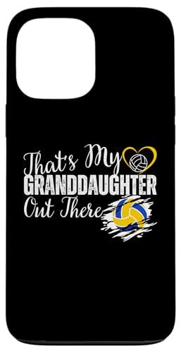 Das ist meine Enkelin da draußen Volleyball Oma Opa Hülle für iPhone 13 Pro Max Das ist meine Enkelin da draußen Volleyball Oma Opa Hülle für iPhone 13 Pro Max von Funny That's My Granddaughter Out There Volleyball