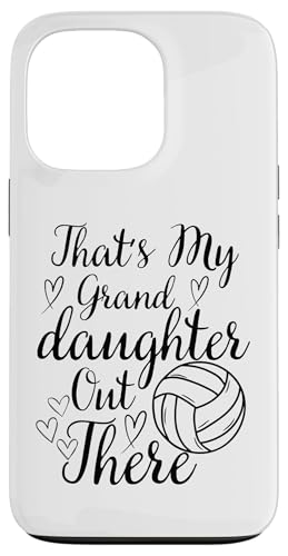 Das ist meine Enkelin da draußen Volleyball Oma Opa Hülle für iPhone 13 Pro Das ist meine Enkelin da draußen Volleyball Oma Opa Hülle für iPhone 13 Pro von Funny That's My Granddaughter Out There Volleyball
