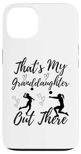Das ist meine Enkelin da draußen Volleyball Oma Opa Hülle für iPhone 13 Das ist meine Enkelin da draußen Volleyball Oma Opa Hülle für iPhone 13 von Funny That's My Granddaughter Out There Volleyball
