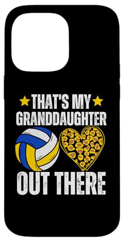 Das ist meine Enkelin da draußen Volleyball Oma Opa Hülle für iPhone 14 Pro Max Das ist meine Enkelin da draußen Volleyball Oma Opa Hülle für iPhone 14 Pro Max von Funny That's My Granddaughter Out There Volleyball