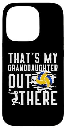 Das ist meine Enkelin da draußen Volleyball Oma Opa Hülle für iPhone 14 Pro Das ist meine Enkelin da draußen Volleyball Oma Opa Hülle für iPhone 14 Pro von Funny That's My Granddaughter Out There Volleyball