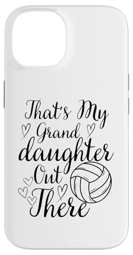 Das ist meine Enkelin da draußen Volleyball Oma Opa Hülle für iPhone 14 Das ist meine Enkelin da draußen Volleyball Oma Opa Hülle für iPhone 14 von Funny That's My Granddaughter Out There Volleyball