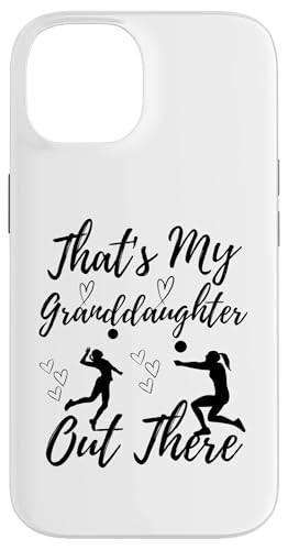 Das ist meine Enkelin da draußen Volleyball Oma Opa Hülle für iPhone 14 Das ist meine Enkelin da draußen Volleyball Oma Opa Hülle für iPhone 14 von Funny That's My Granddaughter Out There Volleyball