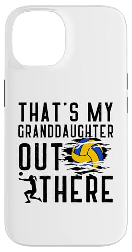Das ist meine Enkelin da draußen Volleyball Oma Opa Hülle für iPhone 14 Das ist meine Enkelin da draußen Volleyball Oma Opa Hülle für iPhone 14 von Funny That's My Granddaughter Out There Volleyball