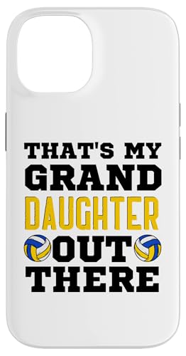 Das ist meine Enkelin da draußen Volleyball Oma Opa Hülle für iPhone 14 Das ist meine Enkelin da draußen Volleyball Oma Opa Hülle für iPhone 14 von Funny That's My Granddaughter Out There Volleyball
