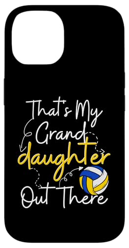 Das ist meine Enkelin da draußen Volleyball Oma Opa Hülle für iPhone 14 Das ist meine Enkelin da draußen Volleyball Oma Opa Hülle für iPhone 14 von Funny That's My Granddaughter Out There Volleyball