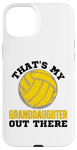 Das ist meine Enkelin da draußen Volleyball Oma Opa Hülle für iPhone 15 Plus Das ist meine Enkelin da draußen Volleyball Oma Opa Hülle für iPhone 15 Plus von Funny That's My Granddaughter Out There Volleyball