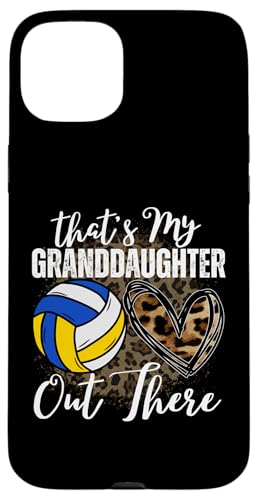 Das ist meine Enkelin da draußen Volleyball Oma Opa Hülle für iPhone 15 Plus Das ist meine Enkelin da draußen Volleyball Oma Opa Hülle für iPhone 15 Plus von Funny That's My Granddaughter Out There Volleyball